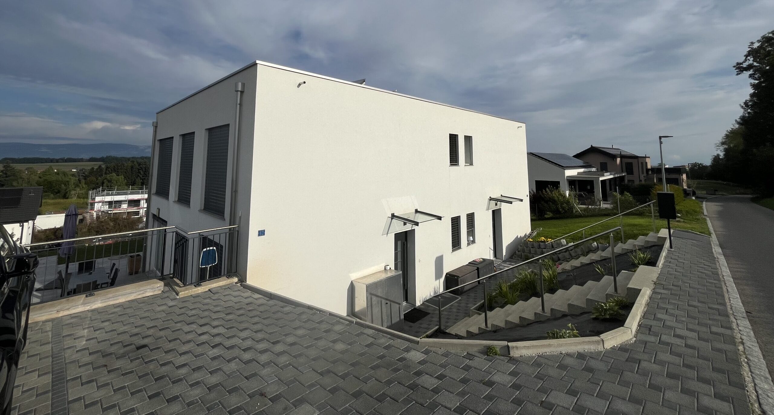 murist2 2 maisons mitoyennes blanches