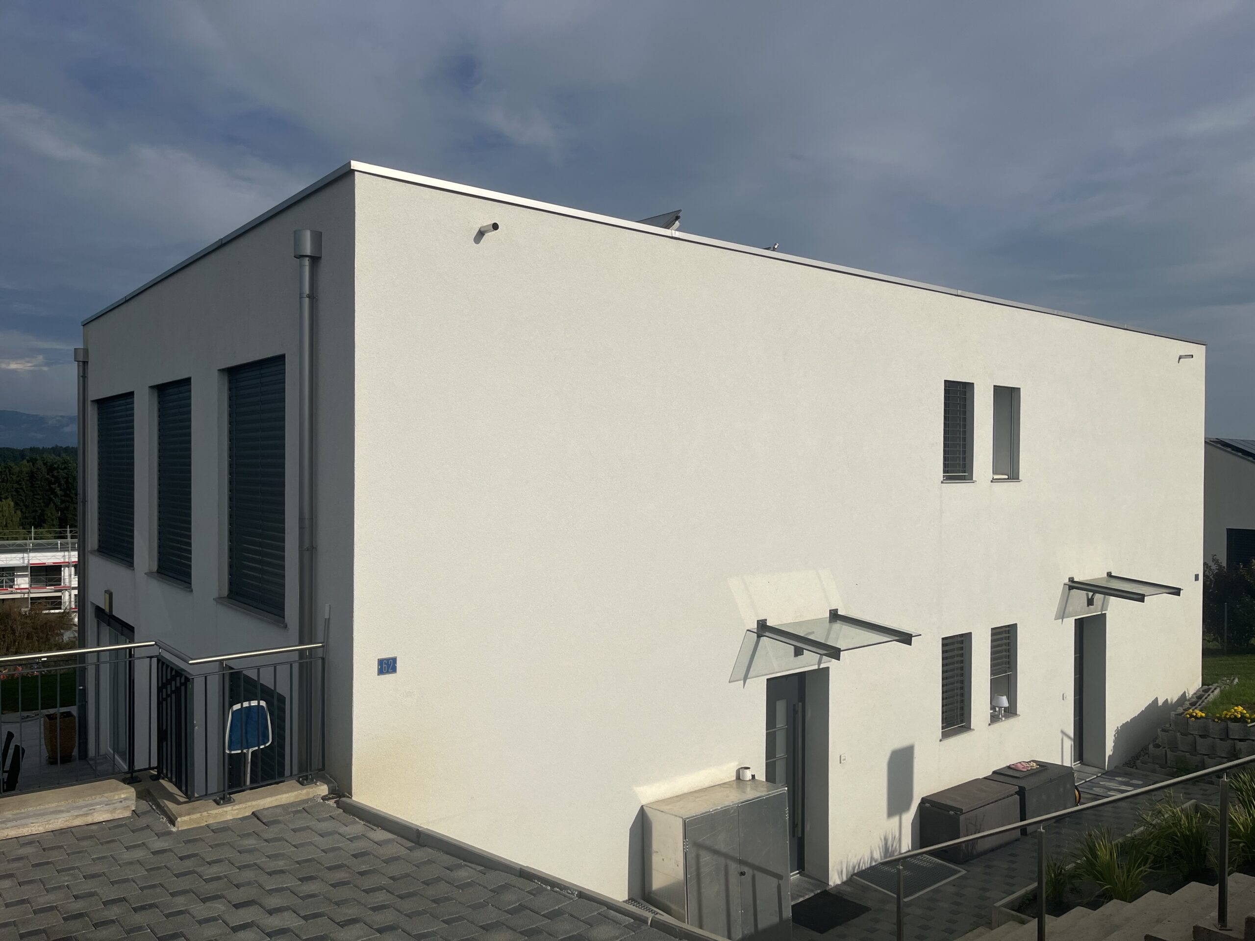 murist3 2 maisons mitoyennes blanches